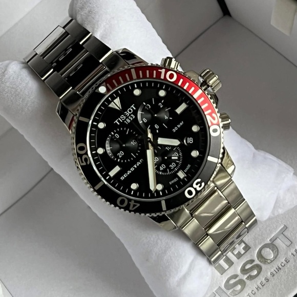 T120.417.11.051.01- Tissot Men’s Seastar 1000 Quartz Chronograph Watch - Picture 11 of 13